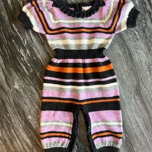 Habitual Girl Baby Striped Jumpsuit 18 months